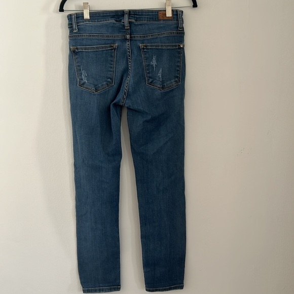 JUDY BLUE Relaxed Fit Distressed Jeans #JB8289DK, Size 5/27 - Picture 6 of 7